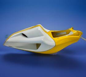 48310191a Ducati Genuine 748 916 996 Yellow Monoposto Tail Section Fairing Seat Painter