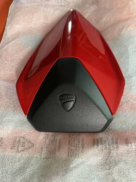 97180111a Ducati Panigale Passenger Pillion Cover Red Original Oem 899 1199