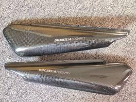 48210311qa Ducati Performance 48210321qa Perform Carbon Fiber Side Covers S4 Foggy Monster