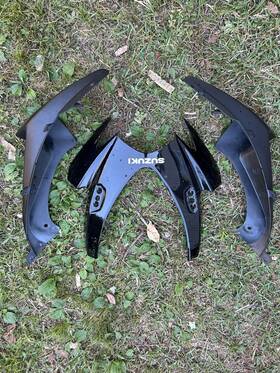 Fs-203-s0667 Dxf 21 #dxlk Abs Fairings For Suzuki 2006 2007 Gsxr600 Gsxr750 06 07 Fairing Kit Gloss Black