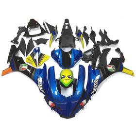 Dxfpark 2015-7 #dxf Shark Design Blue Fairings Kit For Yamaha R1 2015 - 2019 16 17 18 Abs Body Dxfpark 2015-7 #dxf Shark Design Blue Fairings Kit For Yamaha R1 2015 - 2019 16 17 18 Abs Body