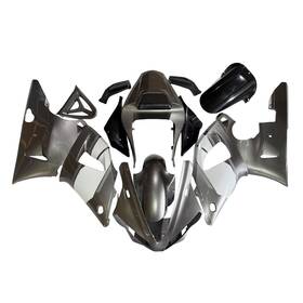 Fwr12000-50 Dxfpark #ybanxiyucnf Silver White Fairing Kit For Yamaha Yzf1000 R1 2000 2001 00 01 Abs Bodywork