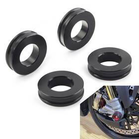 Earthoee 550745912699 4x Cnc Front Brake Caliper Spacer Kit Black For Ducati Panigale V4/r/s 2018-2024