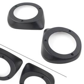 Earthoee 550755963568 6.5 Inch Speaker Pods Abs For Harley Electra Street Glide 97-14 Vented Lower Fairing