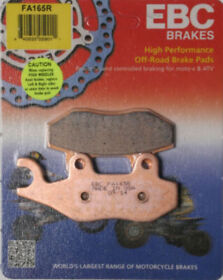 Fa165r Ebc R Series Sintered Brake Pads Made In Usa