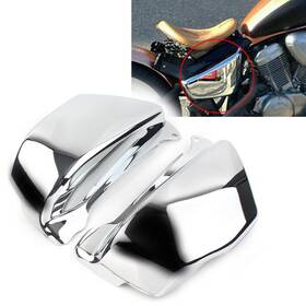 Efmotorshop 211311471094 1 Pair Chrome Battery Side Fairing Cover For Honda Magna Vf 750 Vf750c 94-04