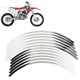 300l Efmotorshop 432662242502 21 Inch 18 Rim Wheel Stickers Fit Honda Crf 250l/ Rally / Crf230l Us