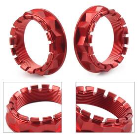 1299 Efmotorshop 550746177929 2x Red Motorcycle Rear Wheel Axle Nut Alum For Ducati V4 1098 1198 1199