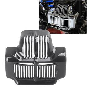 Efmotorshop 550756213105 Oil Cooler Cover Retro For Harley Touring Road Electra Street Glide 2011-15 2014