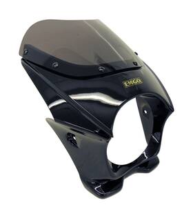 70-52503-2 Emgo Minicafe Fairing Windshield 5.75 Inch Headlight For Harley Davidson Xl1200 Sportster