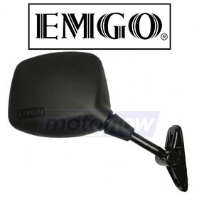 G8f7 Emgo Mn/g8f7 Universal Fairing Mirror Mount For 1982 Kawasaki Kz750r Gpz - Body Sa