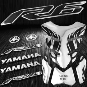 2t01h015ch-r6 Emotorcycleusa 2t01h015ch-r6/r6s/600 Chrome Silver Tribal Fire Fuel Tank Pad 3d 8 Inch Logo Yzf-r6 2-tone Emblem Sticker 2t01h015ch-r6 Emotorcycleusa 2t01h015ch-r6/r6s/600 Chrome Silver Tribal Fire Fuel Tank Pad 3d 8 Inch Logo Yzf-r6 2-tone Emblem Sticker