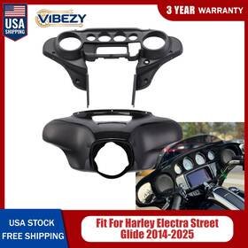 B277hl017001x Eway Vivid Black Batwing Inner Fairing Fit For Harley Electra Street Glide 2014-2025