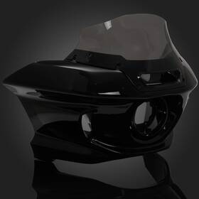 Masb264hl01ooooooo1x Eway Black Front Headlight Fairing Windshield For Harley Fxlrst Low Rider St 2022-up