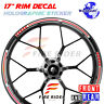 F-wshaj04xx17105001a023 Fireriderworld Red Decals Rainbow Rim Stickers For Honda F-wshaj04xx17105001a023 Fireriderworld Red Decals Rainbow Rim Stickers For Honda