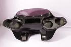 F18zxv3 F14 Gc Bat Batwing Fairing Windshield Harley Softail Deluxe Flstn