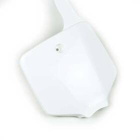 11-73106 Factory Effex White Front Number Plate