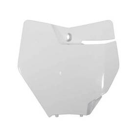 Sx125-450f Factory Effex 11-73524 White Front Number Plate For Ktm 2016-2018