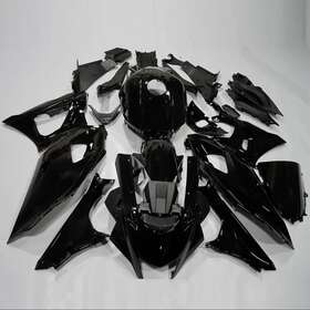 Y0722-gbk Factory/oem For Yamaha Yzf R7 2022 2023 Gloss Black Fairing Kit Abs Injection Full Bodywork