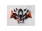Fair-cbr600-f4-9900-023 Transcend Auto Black Orange Flame Motorcycle Complete Fairing Injection Honda