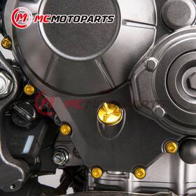Cl3enbocbf600ns0406xxff014 Fastbolt 27 Pcs Cnc Crankcase Engine Case Cover Bolts For Honda Cbf 600 N/s 2004-2006