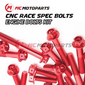 Vvrenbocbr500r1922xxcl4024 Fastbolt 27 Pcs Cnc Aluminum Crankcase Cover Bolts For Honda Cbr500r 2019-2022