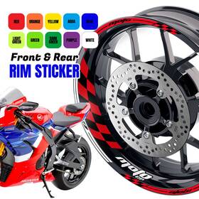 Cl3fawsgp01xx17cc22007ka Fastbolts Red Wheel Stickers Rim Gp01 For Kawasaki Ninja 650 2012-2022 18 19 20 21 22