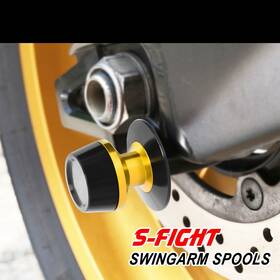 Clfamclspxxxm8sn050 Fastmotosport S-fight Cnc Machined Swingarm Spools For Gsx 1300 R 21 22 23