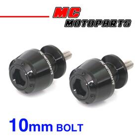 Clfamcsp03xx10mmus092 Fastmotosport Atom Cnc Protection M10 Swingarm Spools For Kawasaki Vulcan 650 S 2015-2017