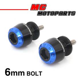 Clfamcsp03xx6mmus020 Fastmotosport Atom Cnc Protection M6 Swingarm Spools For Yamaha Mt-09 Tracer 2015-2020