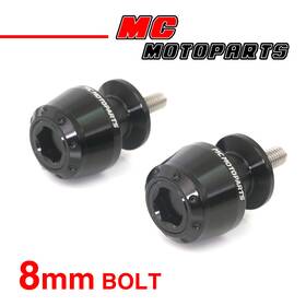 Clfamcsp03xx8mmus070 Fastmotosport Atom Cnc Protection M8 Swingarm Spools For Suzuki Sfv 650 Gladius 2009-2017