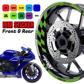Clfawsgp01xx17sn22011su Fastmotosport Black Wheel Stickers Rim Gp01 For Suzuki Katana Gsx 600f 1989-2006 03 04 05
