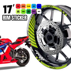 Clfawsgp02xx17sn22002su Fastmotosport Aqua Wheel Stickers Rim Gp02 For Suzuki Bandit Gsf1200 1997-2000 97 98 99 00