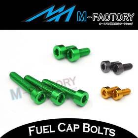 Vvrfbs12xxcl4019 Fastmotosport Cap Bolts Gas Fuel For Kawasaki Z1000 14-19 Ninja 1000 Sx