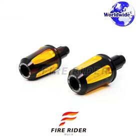 Aarbe555bkgdapcl722009 Fireriderworld Faiz Cnc Gold Bar Ends Pair For Aprilia Shiver 900 17 18 19 20