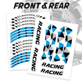 Aarwsgp13xx17cl722006su Fireriderworld Color Wheel Stickers Rim Gp13 For Suzuki Gsxr600 1992-2022 18 19 20 21