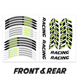 Aarwsgp16xx17cl722010ka Fireriderworld Light Green Wheel Stickers Rim Gp16 For Kawasaki Ninja 1000 11-2019 16 17 18 19