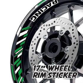 Aarwsgp16xx17cl722018ka Fireriderworld White Wheel Stickers Rim Gp16 For Kawasaki Z800 13-2018 13 14 15 16 17 18