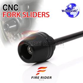 F-ffs13xx105001a016 Fireriderworld Delrin Cnc Billet Front Fork Sliders For Suzuki Gsx-r 750 600 1996-2000