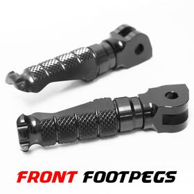 Magxmotofpfg03bkmccpmag23013 Fireriderworld R-fight Front Foot Pegs Kit For Aprilia Rsv4 1000 R 14 15 16 17 18 19 20