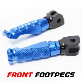 Magxmotofpfg37bkmccpmag23169 Fireriderworld R-fight Front Foot Pegs Kit For Honda Cb300f 15 16 17 18