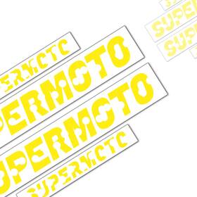 Mffrwssmsupmoayw17mffsn123033 Fireriderworld Yellow Supermoto Decal Spoke Sticker For Tm 300en 12 13 14 15 16 17 18 19 20 21