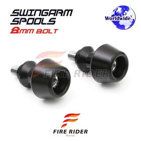 Tu-mcspxx8tfu60101t25006g Fireriderworld Pom Cnc 8mm Swingarm Spools For Kawasaki Z650 Z900 Z900rs Ninja 400 650 Zx-10rr