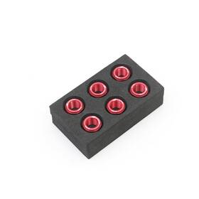 Fukrsnf01rd205001b034 Fireriderworld-uk M10 Red Cnc Racing Rear Sprocket Nuts For Yamaha Rd350 Ypvs All Years