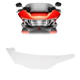 Flashbuyeasy 120001255404 Headlight Guard Cover Clear For Harley Touring Cvo Road Glide Fltrxse 2023-2024