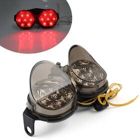 Flashbuyeasy 550752120858 Integrated Led Brake Tail Light Turn Signals Lamp For Yamaha Yzf R6 Yzf-r6 Smoke