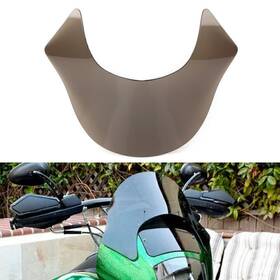 Flashbuyeasy 610000345072 Laminar Smoked Lip Windshield Windscreen For Harley Dyna Softail Sportster
