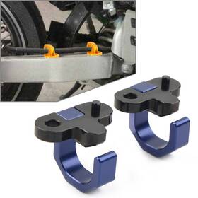 Flashbuyeasyusa 550724297441 Rear Brake Line Hose Snap Clamp For Suzuki Dr650se Drz400s Dl650 Drz400sm Blue