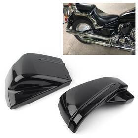 Flashbuyeasyusa 550728624380 For Yamaha V-star Dragstar 650 Xvs650a Custom Classic Side Fairing Battery Cover