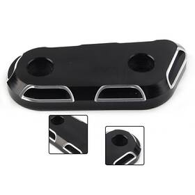 Flashbuyeasyusa 550744955673 Inspection Cover Cnc Aluminum Black Fit Harley Sportster Xl Iron 883 1200 48 72
